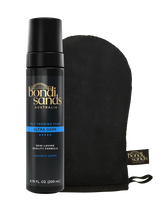 Ultra Dark Self Tanning Foam & Application Mitt Bundle