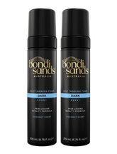 Dark Self Tanning Foam Duo