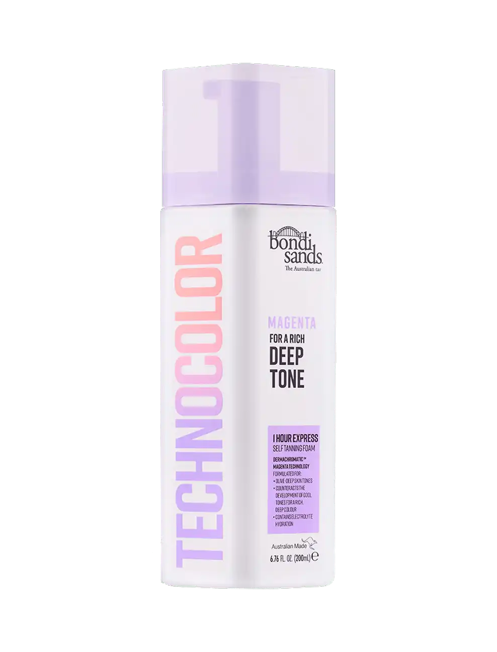Magenta Technocolor 1 Hour Express Self Tanning Foam