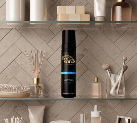 Dark Self Tanning Foam Gift Set