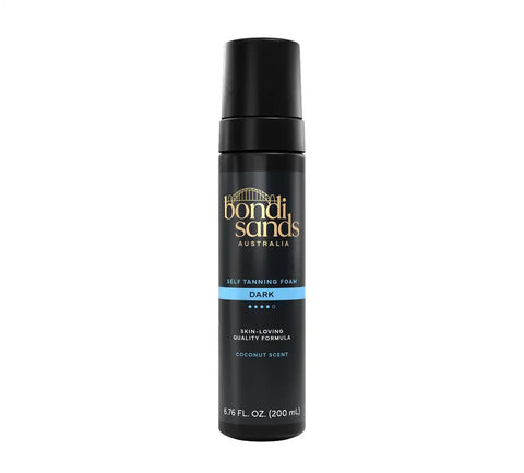 Dark Self Tanning Foam and Application Mitt Bundle
