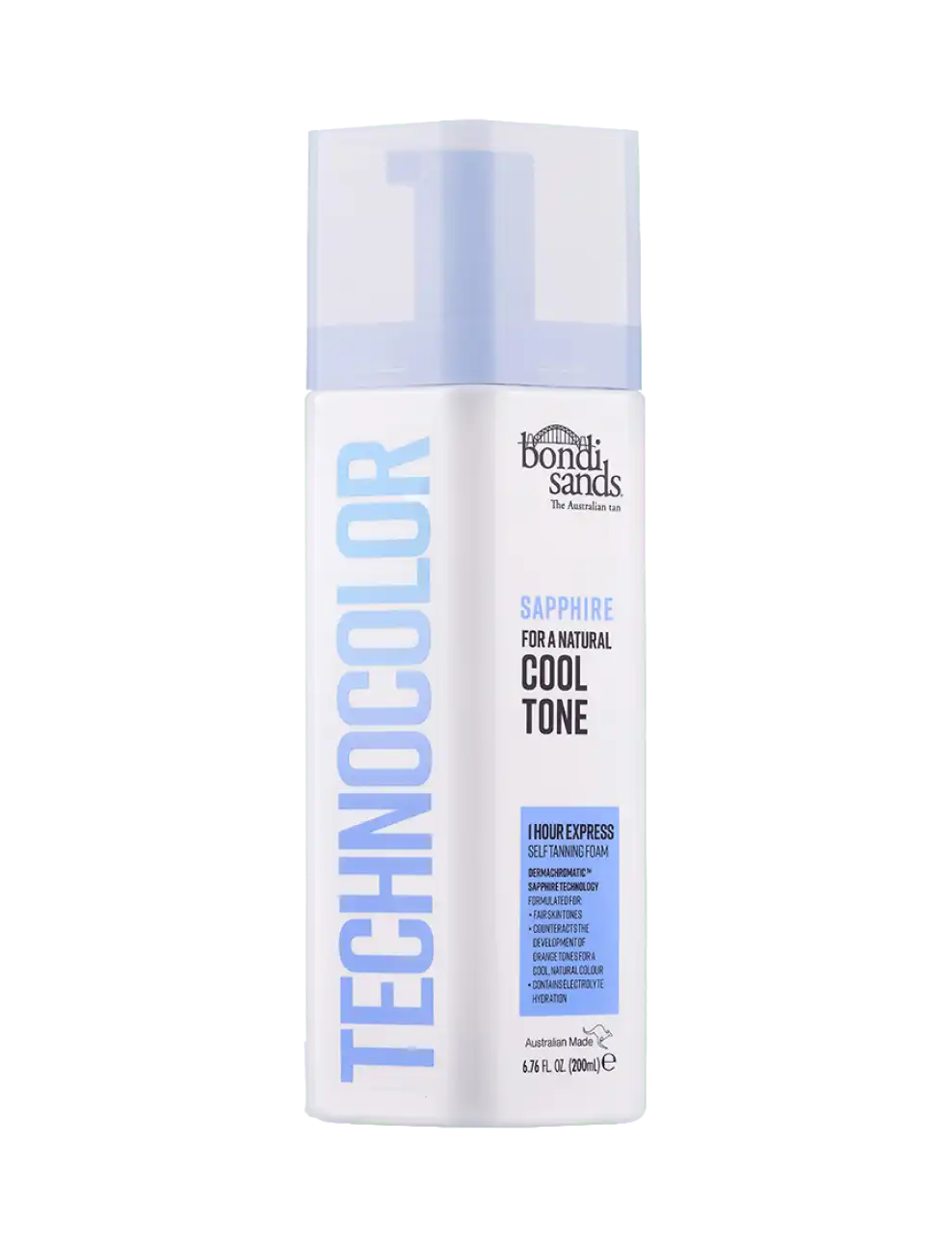 Sapphire Technocolor 1 Hour Express Self Tanning Foam