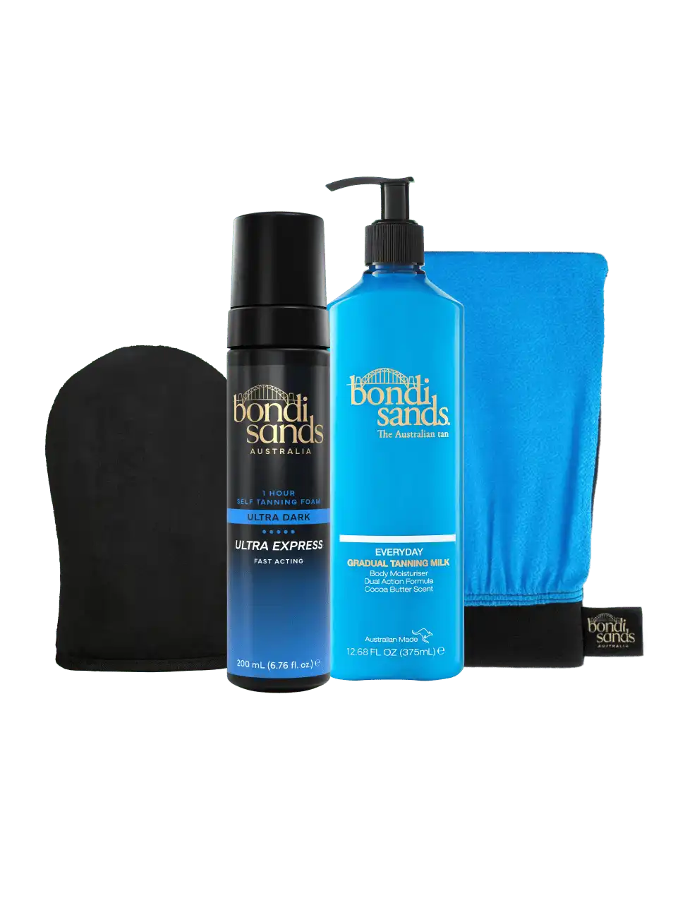Ultra Express Self Tanning Routine Bundle