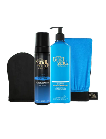 Ultra Express Self Tanning Routine Bundle