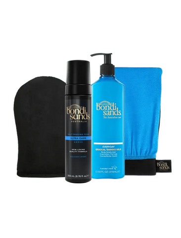 Ultra Dark Self Tanning Routine Bundle