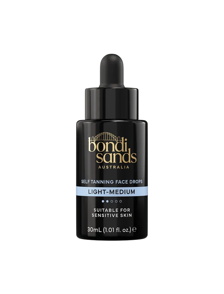 Light-Medium Self Tanning Face Drops