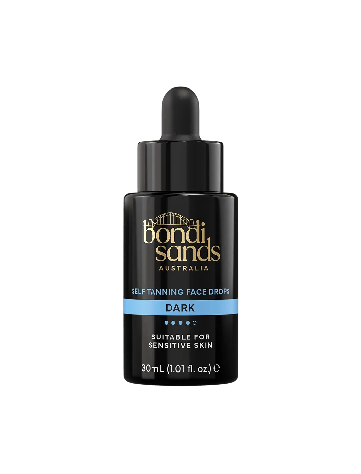 Dark Self Tanning Face Drops